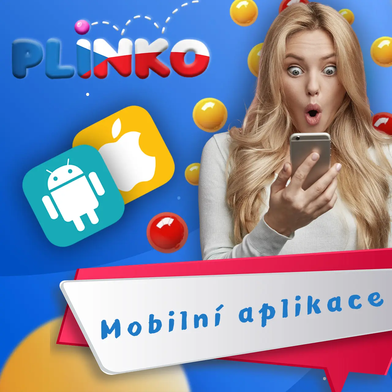 Nainstalujte si pohodlnou mobilní aplikaci Plinko
